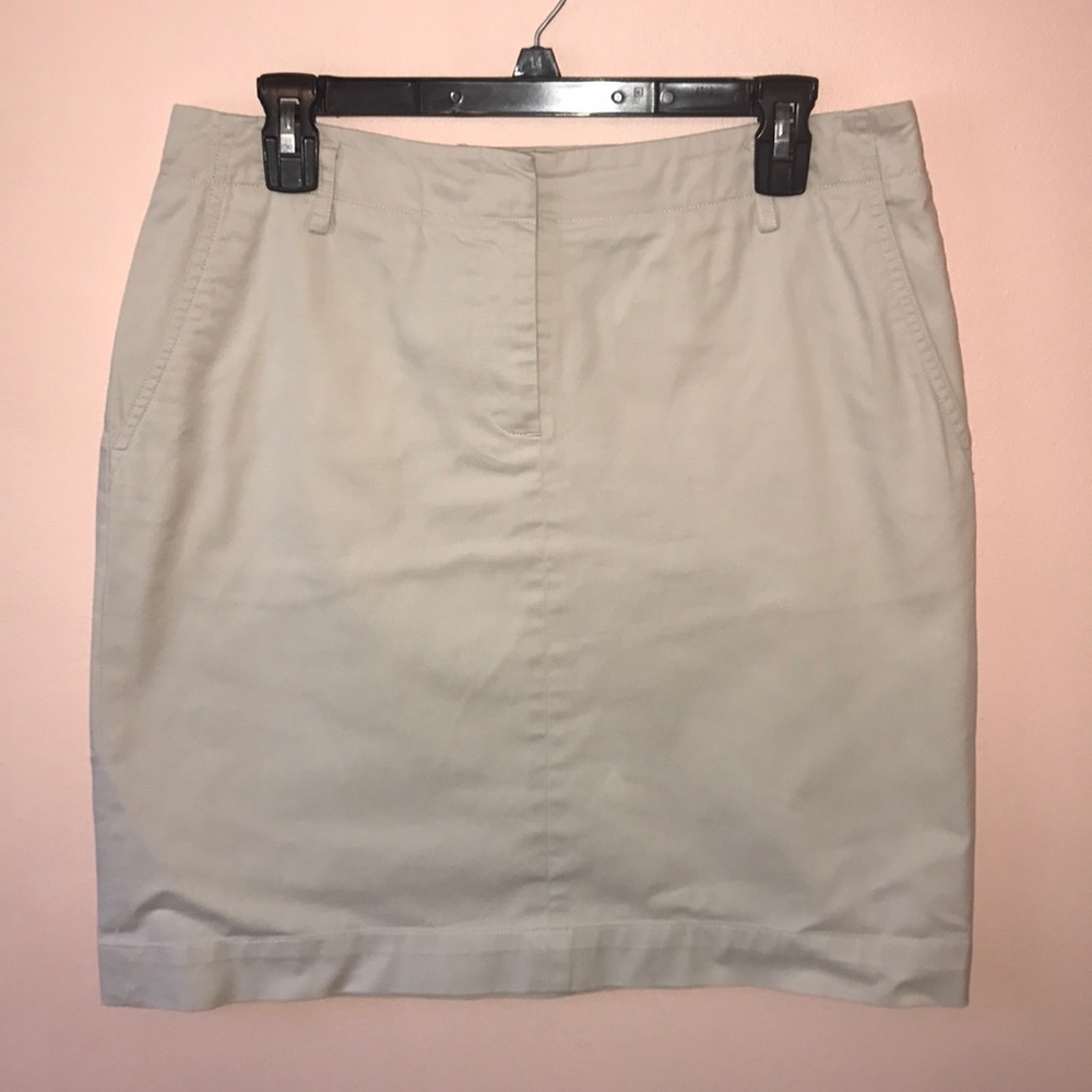 Brooks Brothers Khaki Skirt